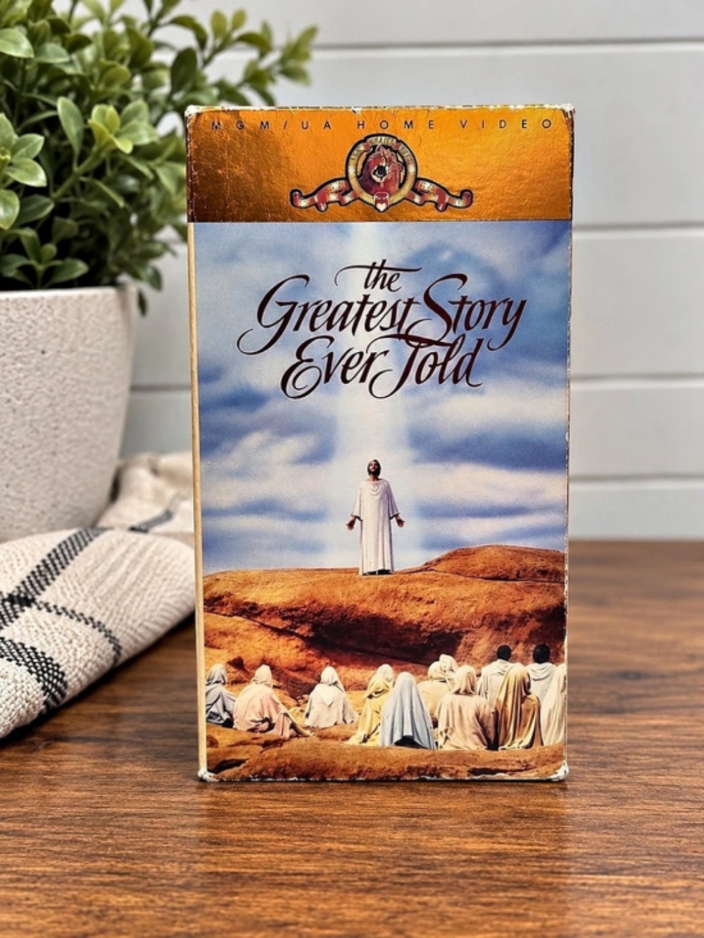 The Greatest Story Ever Told VHS Religious Movie Tape